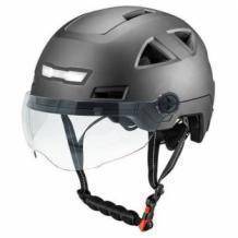 HELM VITO E-LIGHT MET VIZIER MAT ZWART (SPEED PEDELEC)